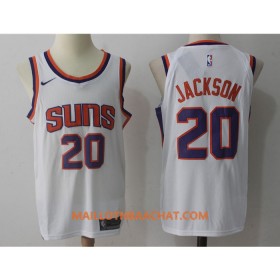 Maillot NBA Phoenix Suns Josh Jackson 20 Nike 2017-18 Blanc Swingman - Homme